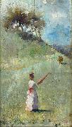 Charles conder The Fatal Colours USA oil painting artist